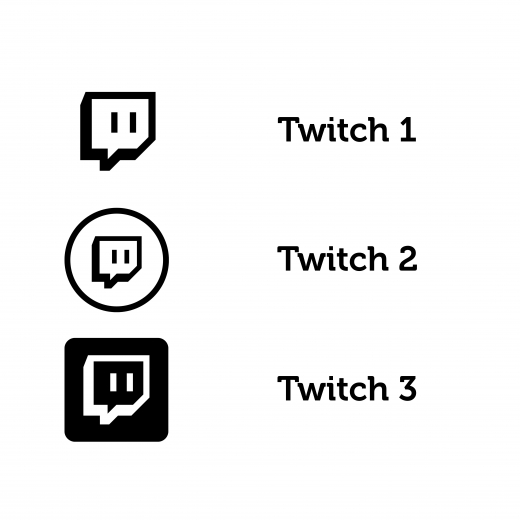 Twitch Aufkleber