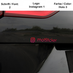Instagram Aufkleber